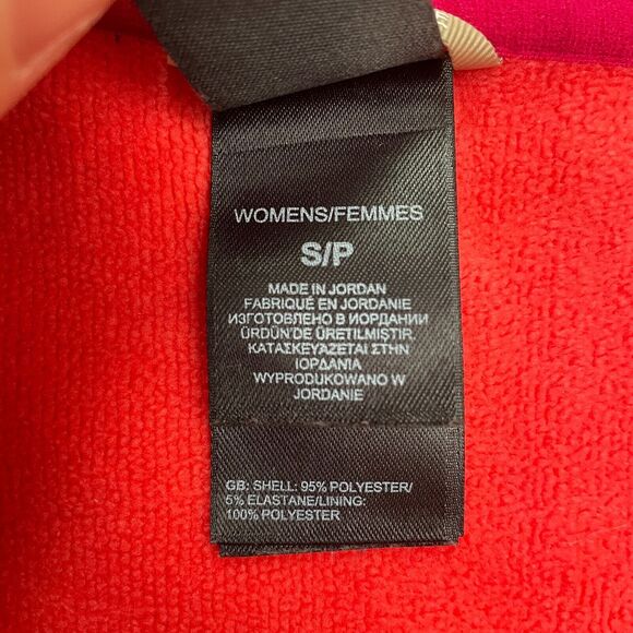 The North Face Agave Full Zip Jacket Womens Small Red Full Zip Outdoor Hiking - Picture 4 of 15